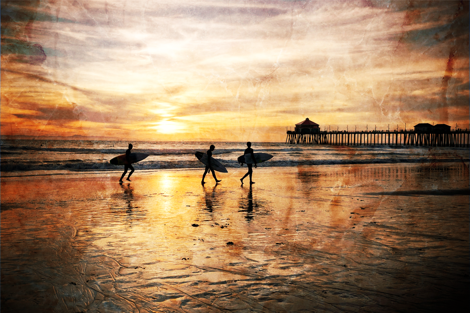 huntington beach surfers